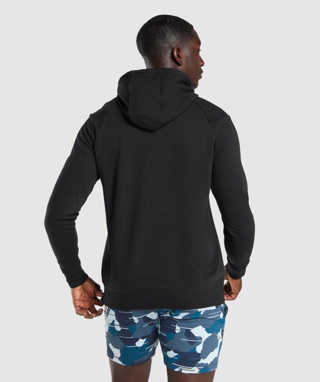 Sudadera Con Capucha Gymshark Bold Hombre Negros Negros | fECAk1ZeIKV