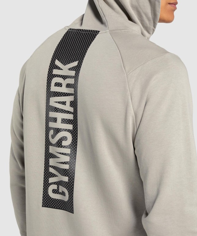 Sudadera Con Capucha Gymshark Bold Hombre Grises | hQGEz63Is4M