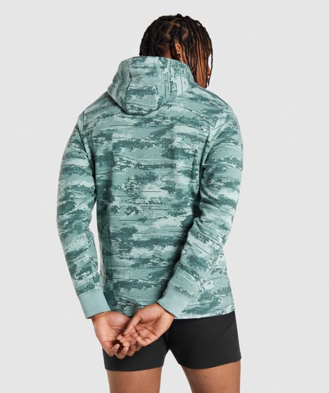 Sudadera Con Capucha Gymshark Chalk Hombre Verdes Claro | yaVNMZ5pGdc