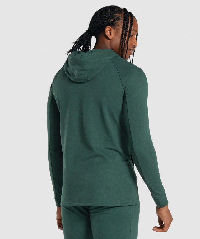 Sudadera Con Capucha Gymshark Critical 2.0 Hombre Verdes Oscuro | B98LsJyHuWB