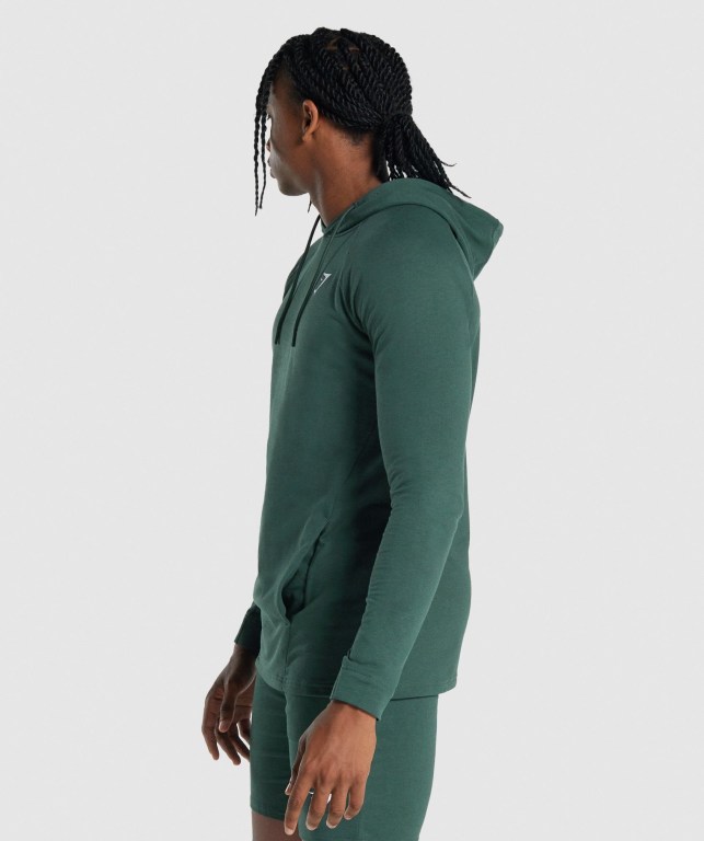 Sudadera Con Capucha Gymshark Critical 2.0 Hombre Verdes Oscuro | B98LsJyHuWB