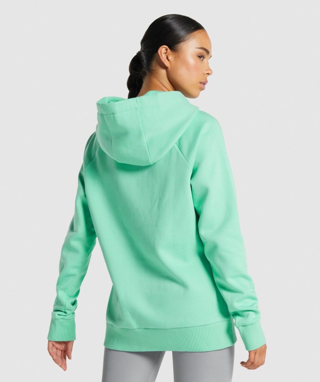 Sudadera Con Capucha Gymshark Entrenamiento Mujer Verdes Claro | UGPqim9P9ZR