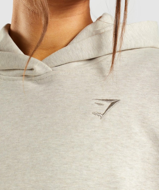 Sudadera Con Capucha Gymshark Rest Day Sweats Mujer Beige | dMuBbYUIJMQ