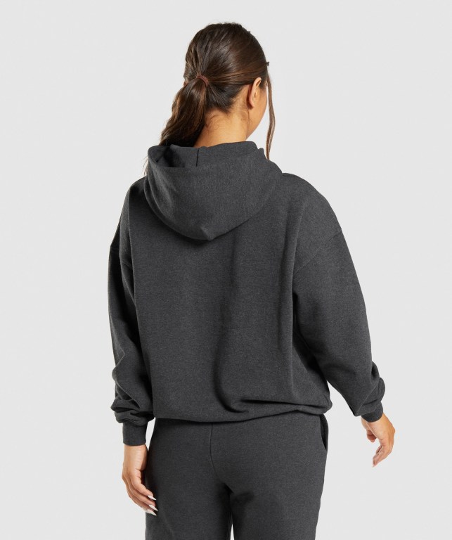 Sudadera Con Capucha Gymshark Rest Day Sweats Mujer Negros | mYc3zecYFjb