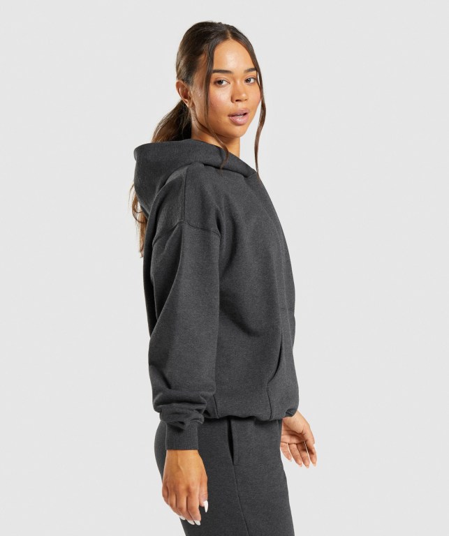 Sudadera Con Capucha Gymshark Rest Day Sweats Mujer Negros | mYc3zecYFjb