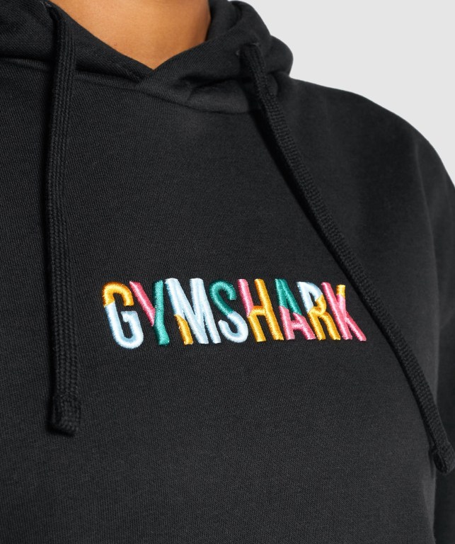 Sudadera Con Capucha Gymshark Sundae Graphic Oversized Mujer Negros | aKHoZRmyvFz