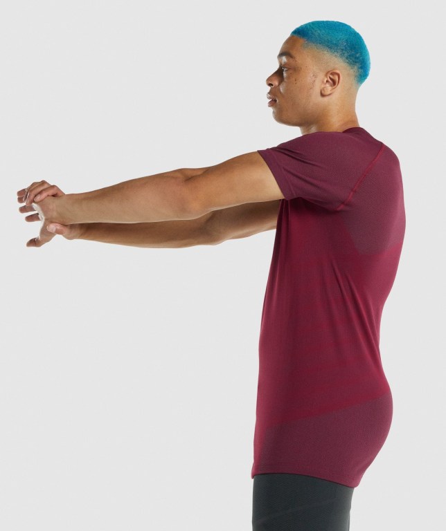 Sudaderas Gymshark 315 Hombre Vino | htWDcVLn7pE