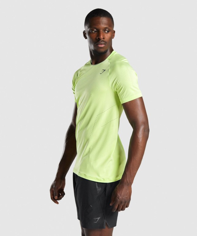 Sudaderas Gymshark Apex Seamless Hombre Verdes | HRXE5cy9BX4