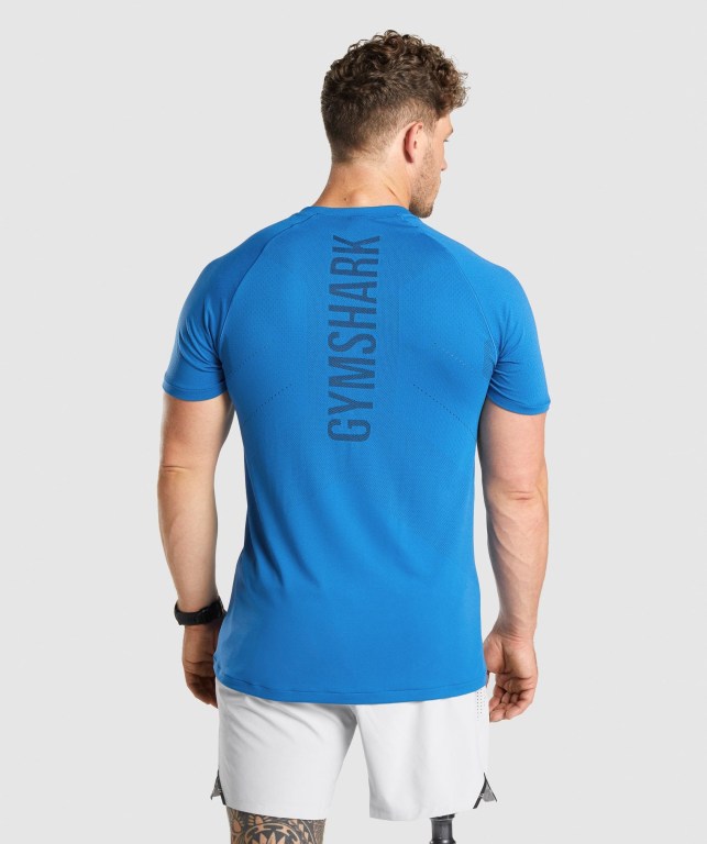 Sudaderas Gymshark Apex Seamless Hombre Azules | fU9cihdbbiu