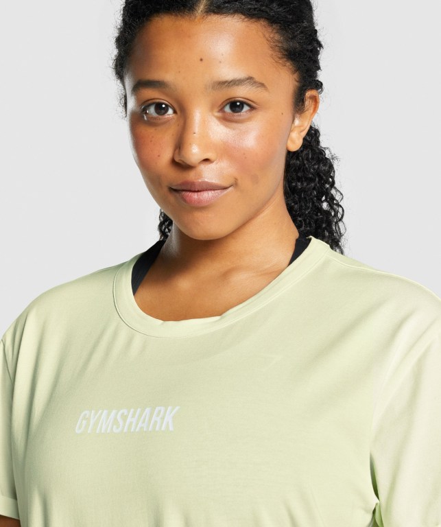 Sudaderas Gymshark Apollo Graphic Mujer Verdes Claro | pXiKU9QYgZV