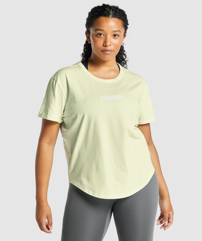 Sudaderas Gymshark Apollo Graphic Mujer Verdes Claro | pXiKU9QYgZV