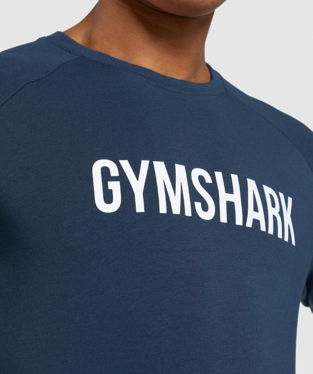 Sudaderas Gymshark Apollo Hombre Azul Marino | CSXzsJ65FmG