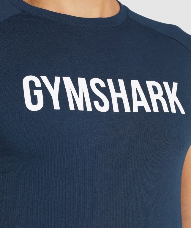 Sudaderas Gymshark Apollo Hombre Azul Marino | nB8BrtQtj5Z