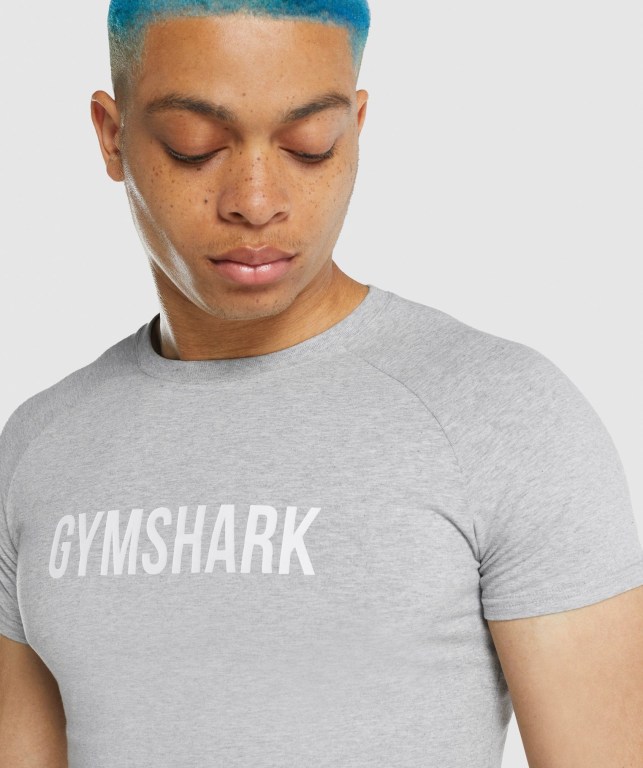 Sudaderas Gymshark Apollo Hombre Grises Claro | GwgQ99Ae985