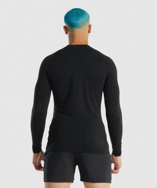 Sudaderas Gymshark Apollo Hombre Negros | 2WvogR51GUt