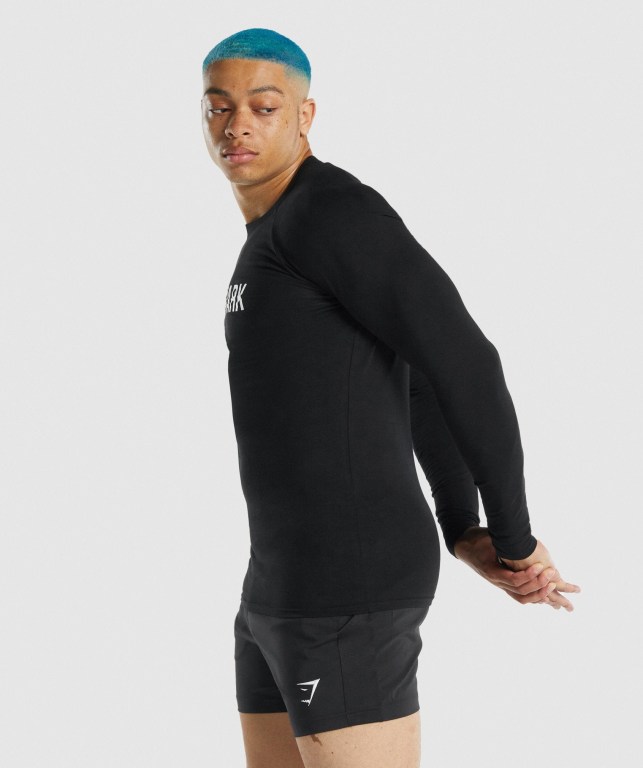 Sudaderas Gymshark Apollo Hombre Negros | 2WvogR51GUt