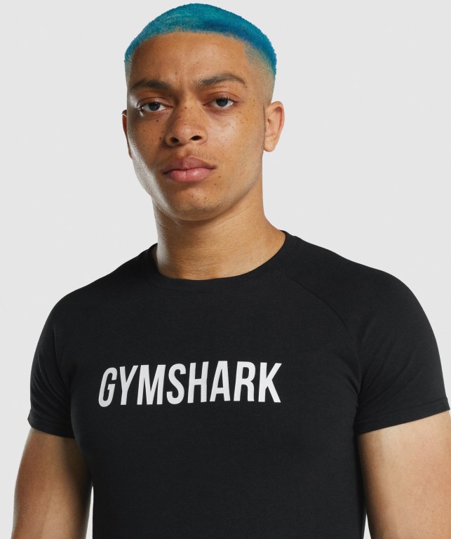 Sudaderas Gymshark Apollo Hombre Negros | Vx8g96CyQEV