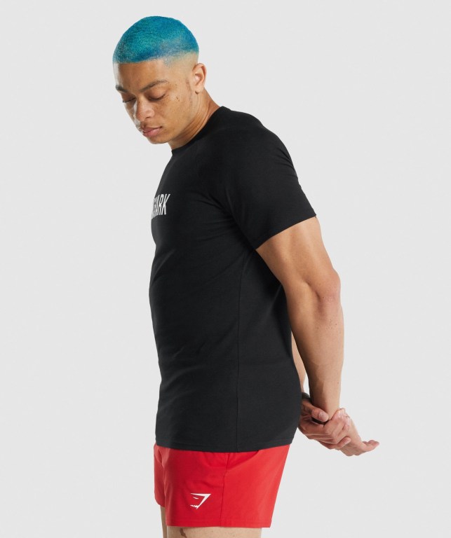 Sudaderas Gymshark Apollo Hombre Negros | vaFjiIzI1RF