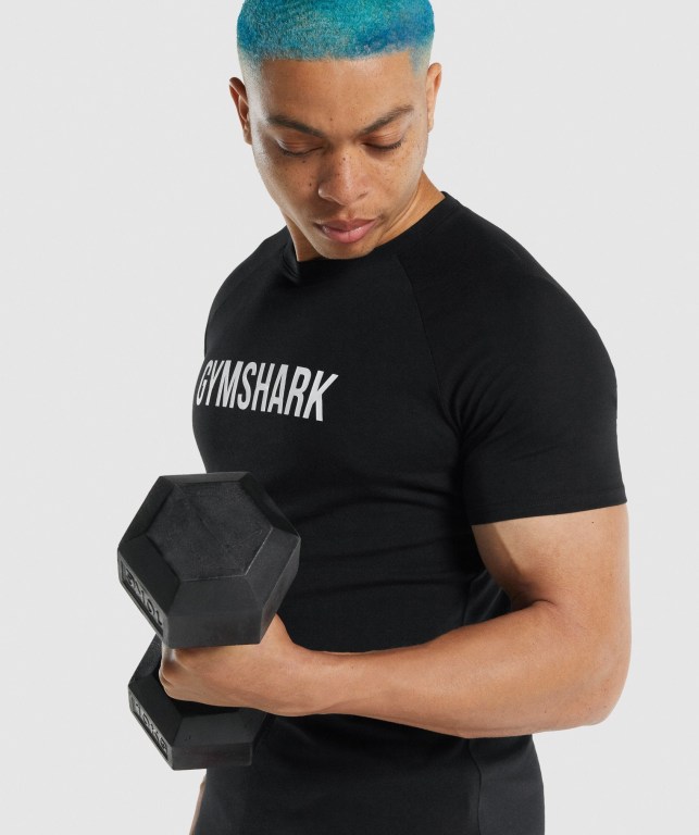 Sudaderas Gymshark Apollo Hombre Negros | vaFjiIzI1RF