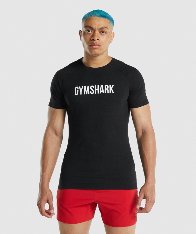 Sudaderas Gymshark Apollo Hombre Negros | vaFjiIzI1RF