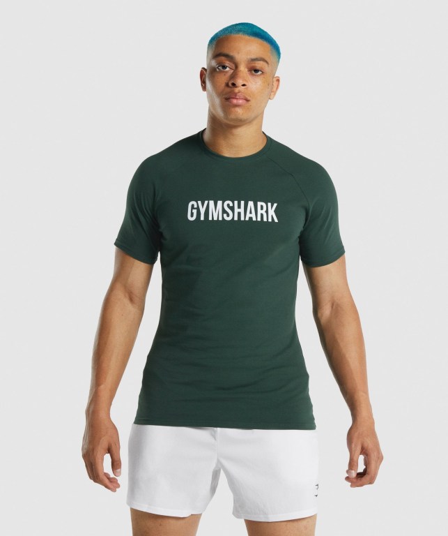 Sudaderas Gymshark Apollo Hombre Verdes Oscuro | 7rzDjnXQMWD