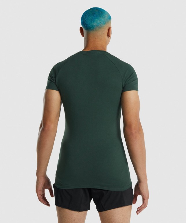 Sudaderas Gymshark Apollo Hombre Verdes Oscuro | HO89Pr91IDj