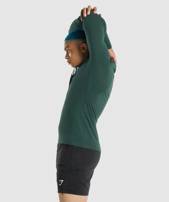 Sudaderas Gymshark Apollo Hombre Verdes Oscuro | ZKT1KJsrEFS