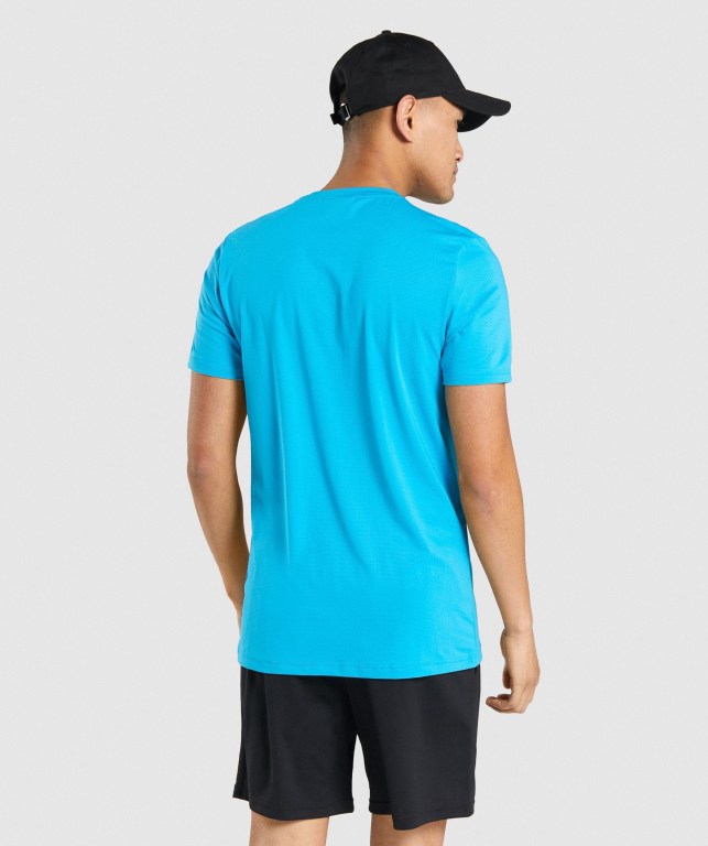 Sudaderas Gymshark Arrival Graphic Hombre Azules Claro | fSvmlTZrrU1