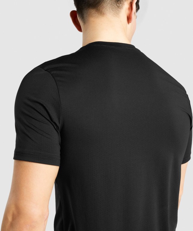 Sudaderas Gymshark Arrival Graphic Hombre Negros | fnzyFFDVMmy