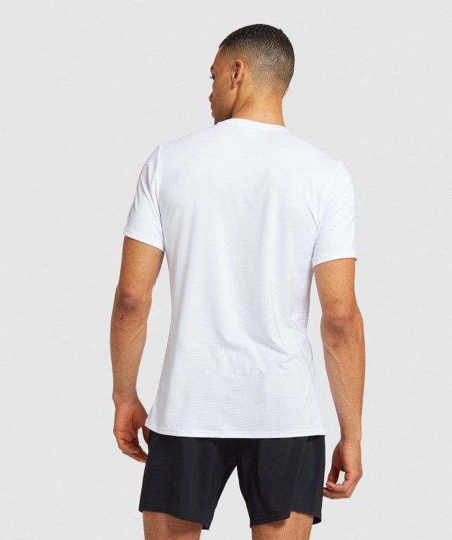 Sudaderas Gymshark Arrival Hombre Blancos | KqH2dUswxQZ