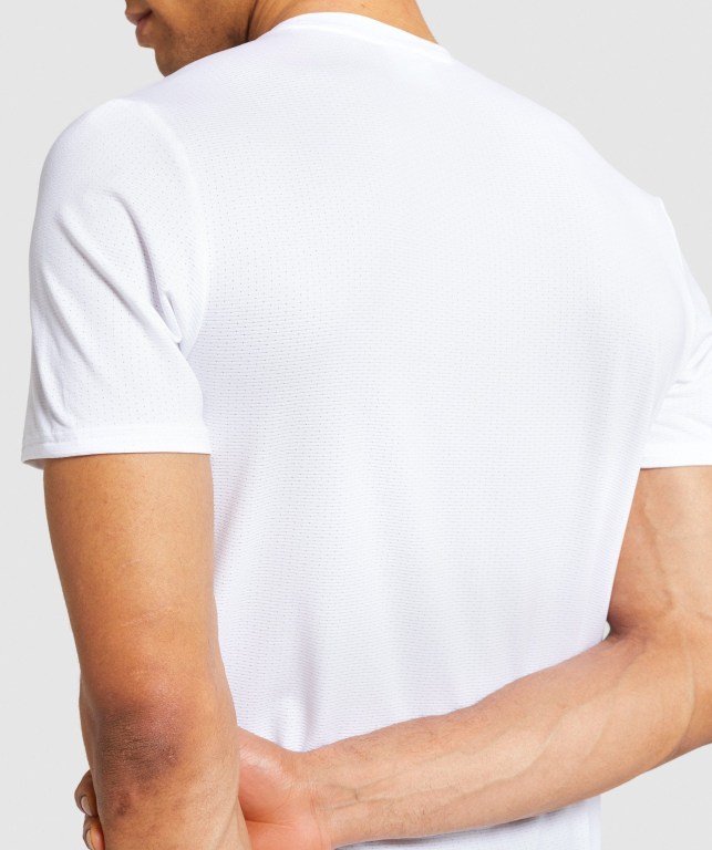 Sudaderas Gymshark Arrival Hombre Blancos | KqH2dUswxQZ