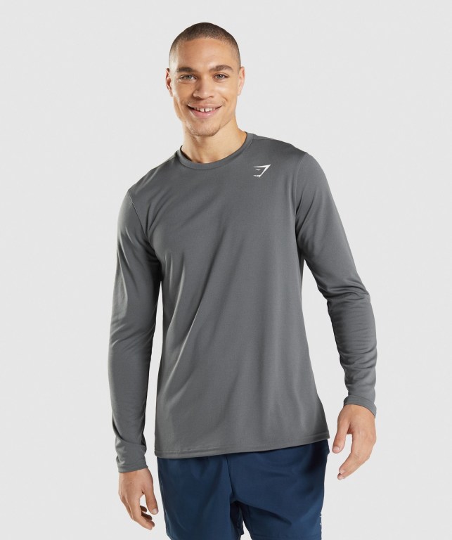 Sudaderas Gymshark Arrival Hombre Grises | N4Xe8rr6trx