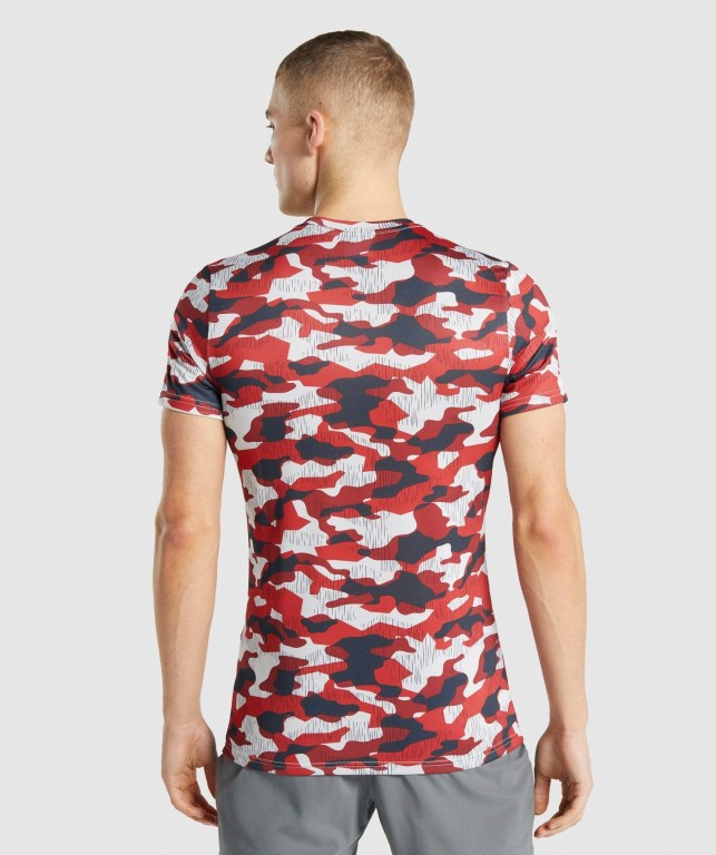 Sudaderas Gymshark Arrival Hombre Rojos | 9Lp6yDPVUZZ