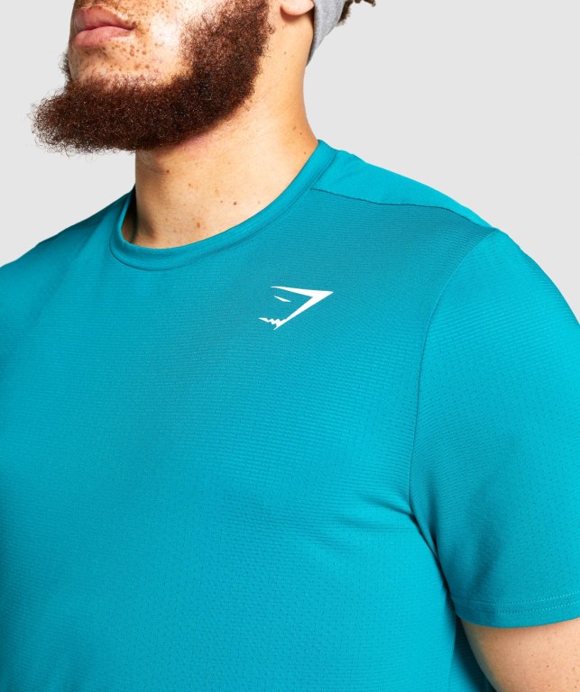 Sudaderas Gymshark Arrival Hombre Turquesa | RLA3ib1TUKf