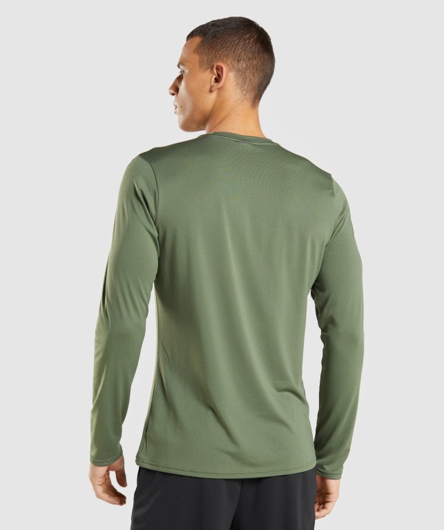 Sudaderas Gymshark Arrival Hombre Verde Oliva | OfgZ1LYEOjD