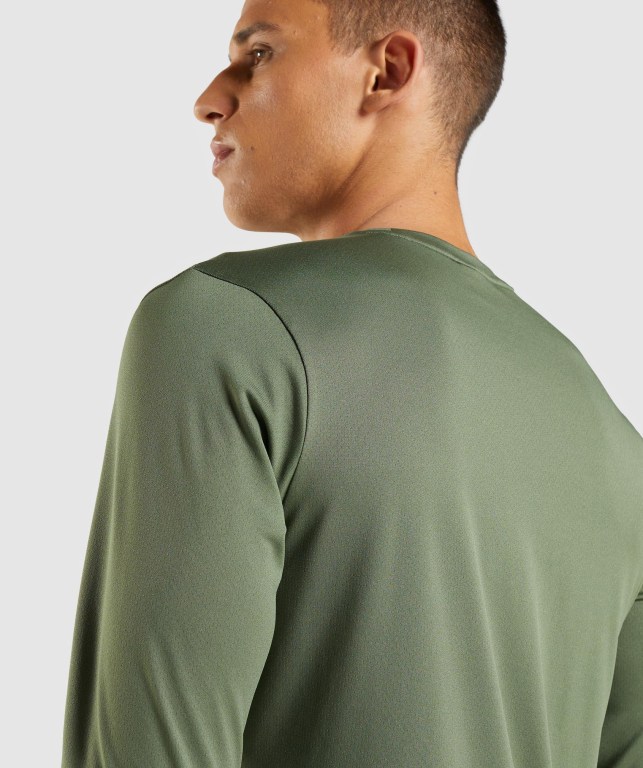 Sudaderas Gymshark Arrival Hombre Verde Oliva | OfgZ1LYEOjD