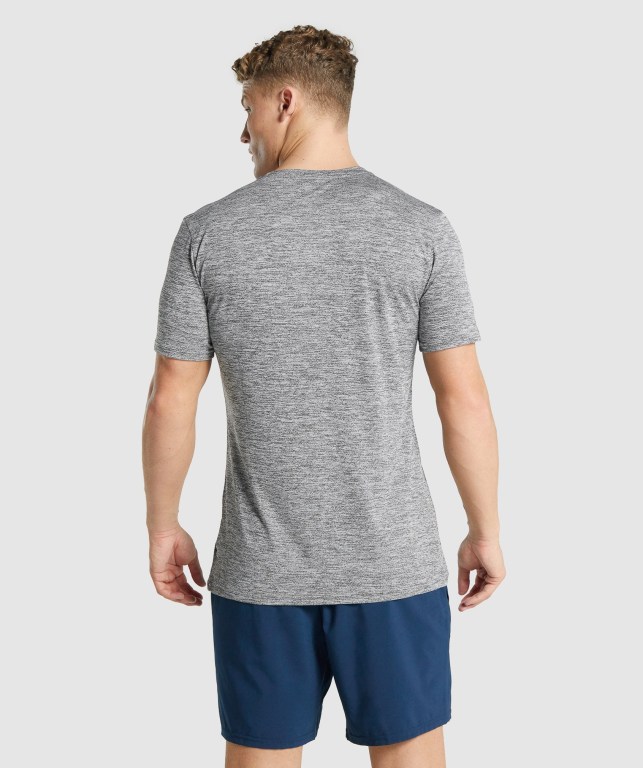 Sudaderas Gymshark Arrival Marl Hombre Grises | lmuUnnW52lS