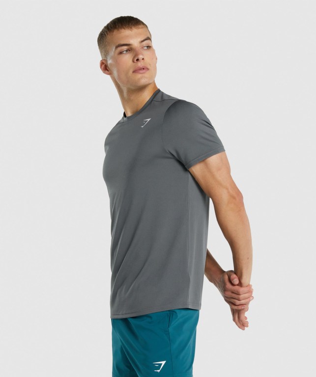 Sudaderas Gymshark Arrival Regular Fit Hombre Grises | 3WJyqNKQ1sN