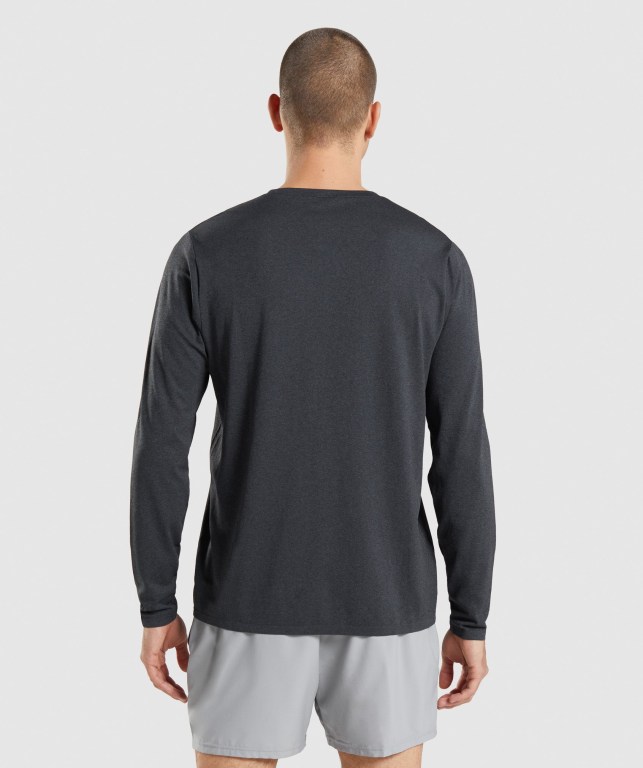 Sudaderas Gymshark Arrival Seamless Hombre Negros | LrFgtAkXrEi