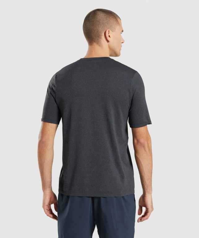 Sudaderas Gymshark Arrival Seamless Hombre Negros | x4nQ1bg31r7