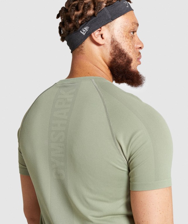 Sudaderas Gymshark Aspect Ligeros Seamless Hombre Verdes Claro | SLRFcrFjVKo