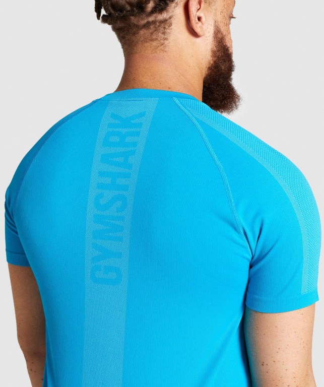 Sudaderas Gymshark Aspect Ligeros Seamless Hombre Azules | yzwSGuIQN7l