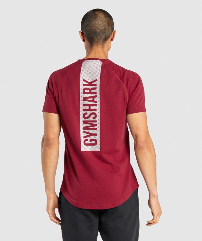 Sudaderas Gymshark Bold Hombre Vino | jItC3bXlpBo