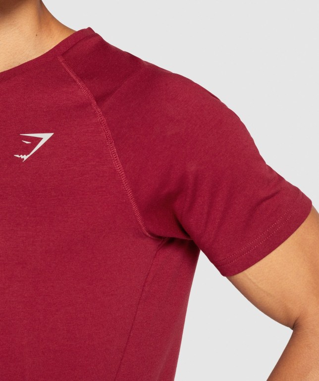 Sudaderas Gymshark Bold Hombre Vino | jItC3bXlpBo