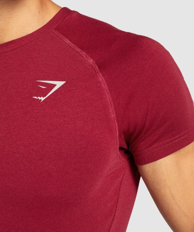 Sudaderas Gymshark Bold Hombre Vino | vvZCghE6cpk