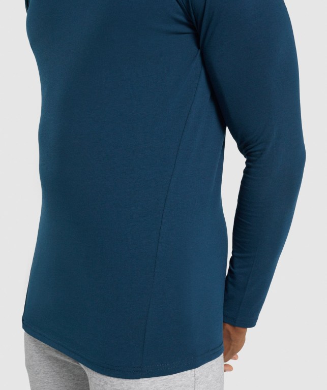 Sudaderas Gymshark Critical 2.0 Hombre Azul Marino | zvRxsPQgl2K