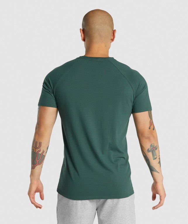 Sudaderas Gymshark Critical 2.0 Hombre Verdes Oscuro | 6HTObeit4Dx