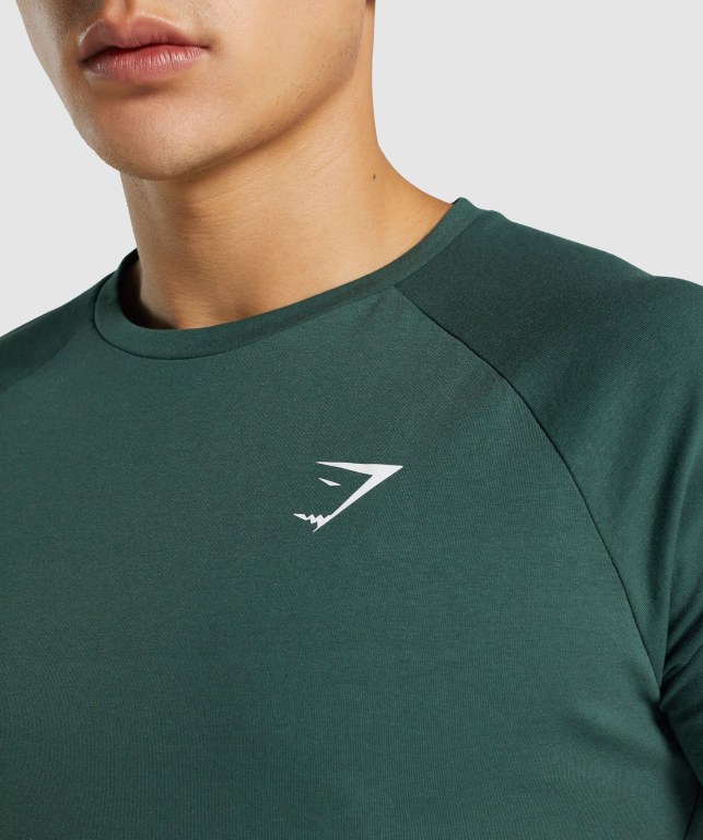 Sudaderas Gymshark Critical 2.0 Hombre Verdes Oscuro | 6HTObeit4Dx