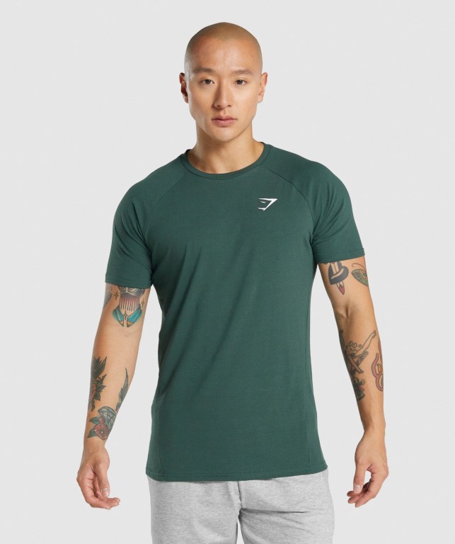 Sudaderas Gymshark Critical 2.0 Hombre Verdes Oscuro | 6HTObeit4Dx