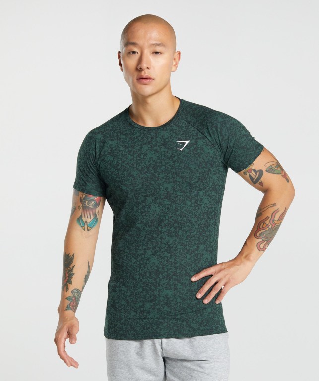 Sudaderas Gymshark Critical 2.0 Hombre Verdes Oscuro | paM3HYT4eD5